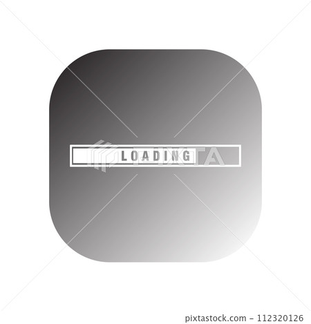 loading icon vector 112320126
