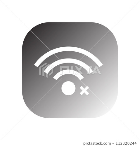 signal and wifi icon vector 112320244