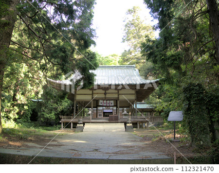 山口縣萩市萬在橋至糸山神社堀內的道路 112321470