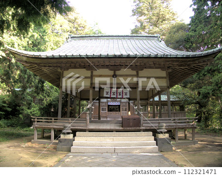 山口縣萩市萬在橋至糸山神社堀內的道路 112321471