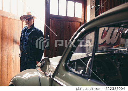 愛車愛車看車老人照片 愛車愛車看車老人照片 112322004