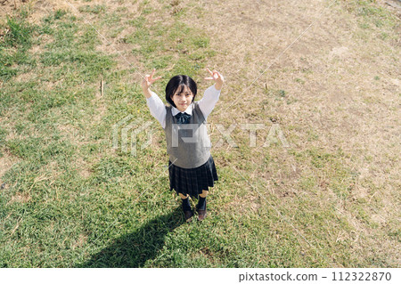 學校女孩高中學生 112322870