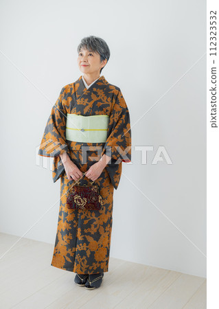 和服高級女性生活方式 112323532