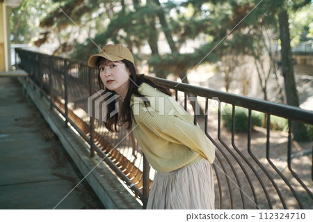 Park and ladies 112324710