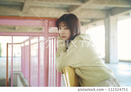 Park and ladies 112324751