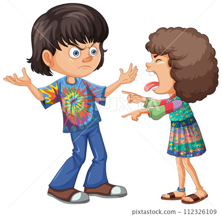 Sibling Rivalry: A Cartoon Argument Sibling Rivalry: A Cartoon Argument 112326109
