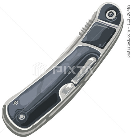 Sleek Multipurpose Pocket Tool Illustration Sleek Multipurpose Pocket Tool Illustration 112326465