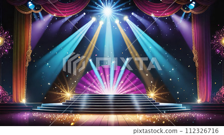 Stage/stage/spotlight materials Stage/stage/spotlight materials 112326716