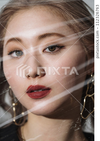 Beauty portrait of mature woman Beauty portrait of mature woman 112326763