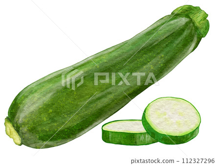 1 個真正閃亮的西葫蘆和 2 片 112327296