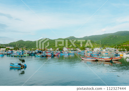 boats on the lake boats on the lake 112327444