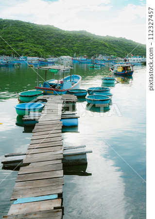 boats on the lake 112327457