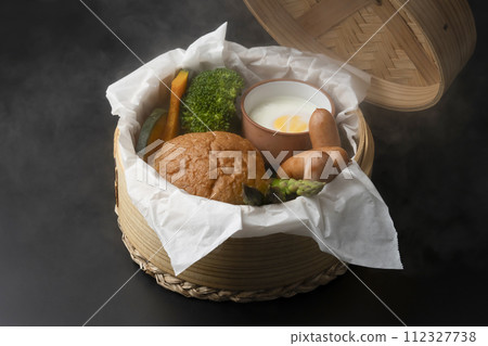 蒸籃蒸菜熱早餐 蒸籃蒸菜熱早餐 112327738