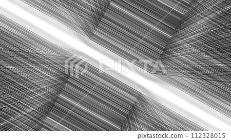 抽象黑白透視線條建築幾何背景 112328015