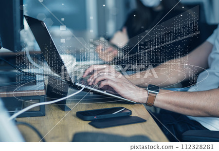 Business scene in the office, IT company Business scene in the office, IT company 112328281
