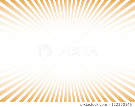 Concentrated line background material of abstract image emitting intense light_orange color 112330146