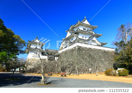 [Mie Prefecture] Iga Ueno Castle in sunny weather 112335322