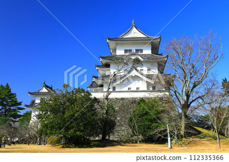 [Mie Prefecture] Iga Ueno Castle in sunny weather 112335366