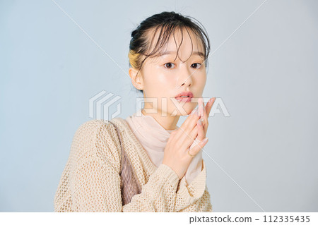 可愛的女人形象 可愛的女人形象 112335435