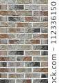pastel color brick wall vertical photograph 112336150