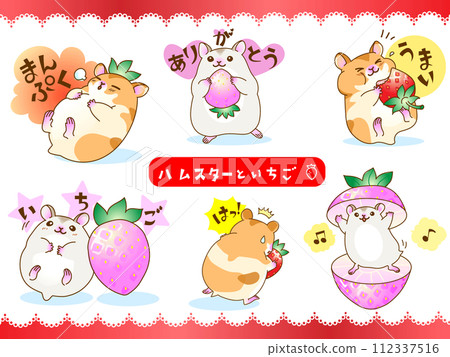 various hamsters 112337516