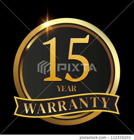15 year warranty logo 112338201