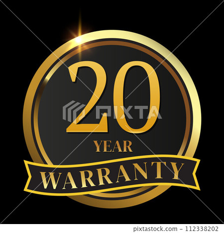 20 year warranty logo 112338202