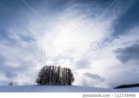 Scenery of the hills of Biei, Hokkaido Scenery of the hills of Biei, Hokkaido 112338466