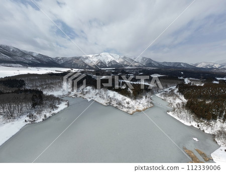 Onikobe雪景鳥瞰 Onikobe雪景鳥瞰 112339006