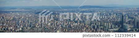 Panorama of Istanbul residential buildings Panorama of Istanbul residential buildings 112339414
