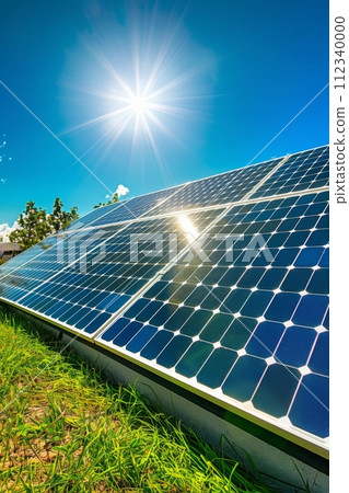 energy solar panels on the roof 112340000