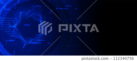 Cyber security and information or network protection. Future cyber technology web services for business and internet project 112340756