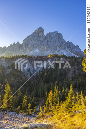 Peitlerkofel Mountain, Dolomiti near San Martin De Tor, South Tyrol, Italy Peitlerkofel Mountain, Dolomiti near San Martin De Tor, South Tyrol, Italy 112342114