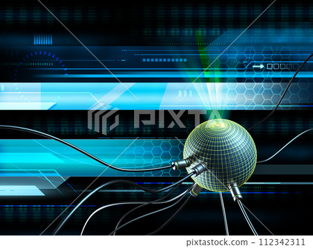 High technology background High technology background 112342311