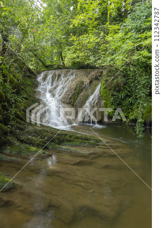 Waterfall Cascade d'Autoire near Autoire in French highlands, departement Lot, Midi-Pyrenees, France Waterfall Cascade d'Autoire near Autoire in French highlands, departement Lot, Midi-Pyrenees, France 112342787