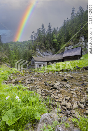 Oblazy water mills near Kvacany, Kvacianska valley, Slovakia 112342993