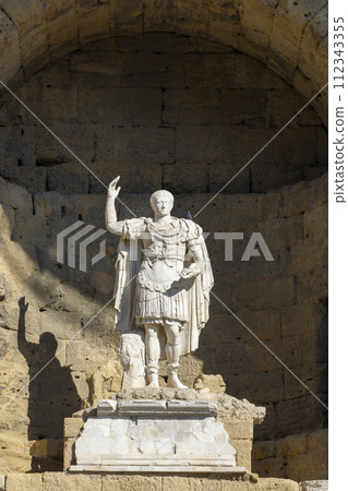 Roman Amphitheatre, Orange, UNESCO world heritage, Provence, France 112343355