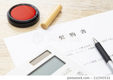contract on the desk contract on the desk 112343532