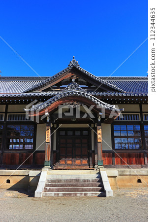 山梨縣甲府市舞鶴城公園武德殿風景 112344635