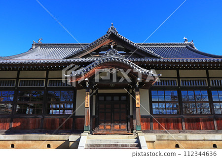 山梨縣甲府市舞鶴城公園武德殿風景 112344636