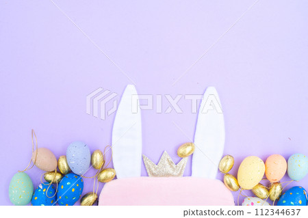Easter colored eggs 112344637