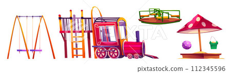 Children playground park active leisure playset 112345596