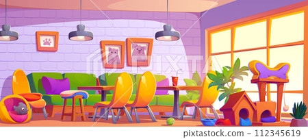 Pet friendly cafe interior design Pet friendly cafe interior design 112345619