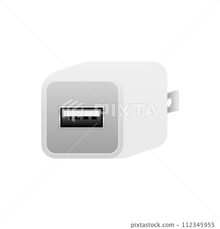 White USB Charger_USB Type A 2.0 1 Port White USB Charger_USB Type A 2.0 1 Port 112345955