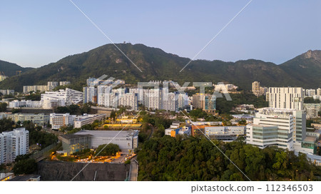 Jan 20 2024 the landscape of Beacon Hill , hong kong 112346503