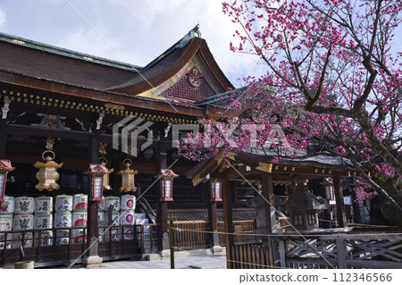 天神先生（北野天滿宮）正殿與飛梅橫構圖4 112346566