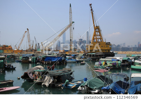 March 28 2015 a Causeway Bay Typhoon Shelter, hong kong 112346569
