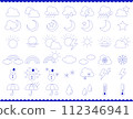 Simple weather icon set 03 WEATHER ICON SET 112346941