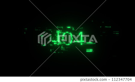 3D rendering error 404 text with screen effects of technological glitches 3D rendering error 404 text with screen effects of technological glitches 112347704