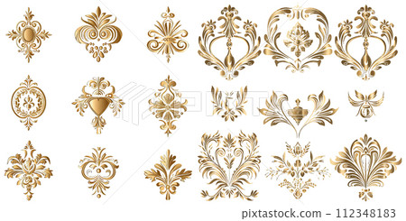 Flourishes Calligraphic frame with royal Ornament, vector sign 112348183